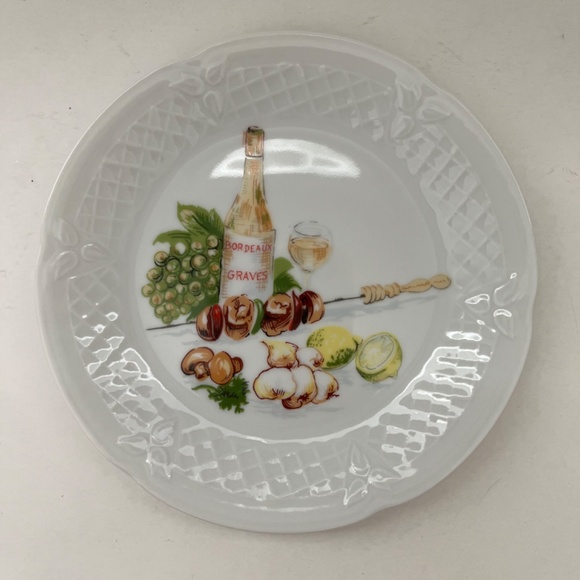 PHILIPPE DESHOULIERES CANAPE PLATES - SET OF SIX - Picture 6 of 6